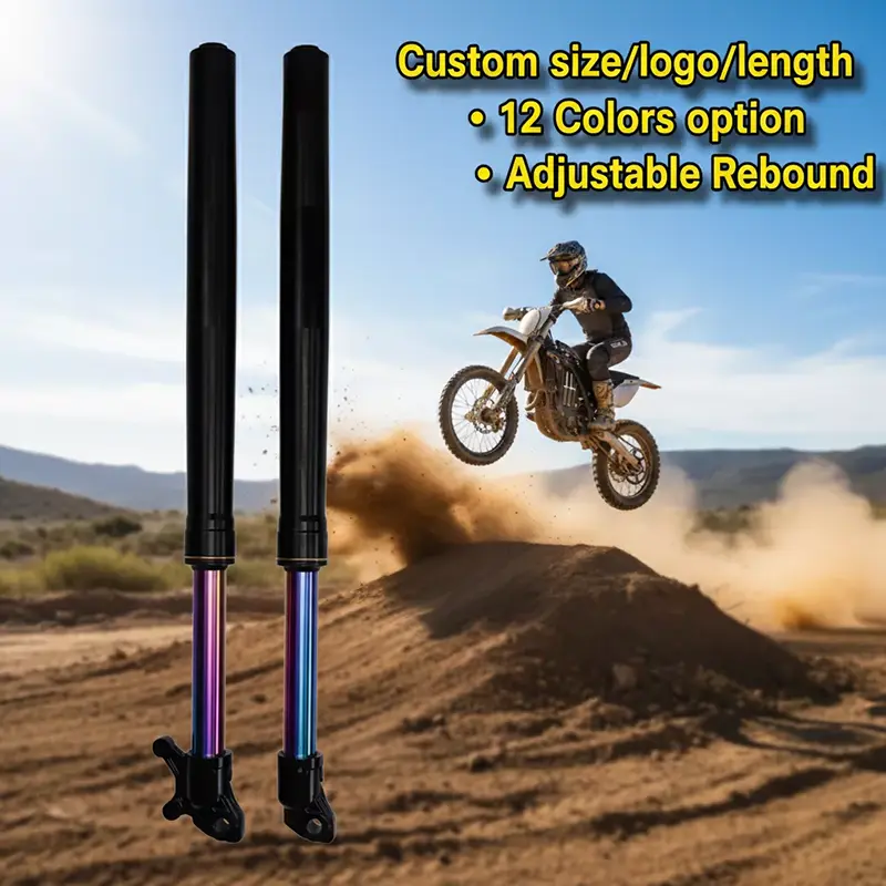 630mm Upgrade Adjust Rebound Forks ເຄື່ອງດູດຊອດລົດຈັກ